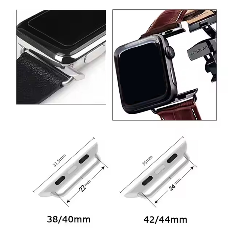 2pcs Stainless Steel Connector - Jewelry Stores Watches 리뷰 및 가격