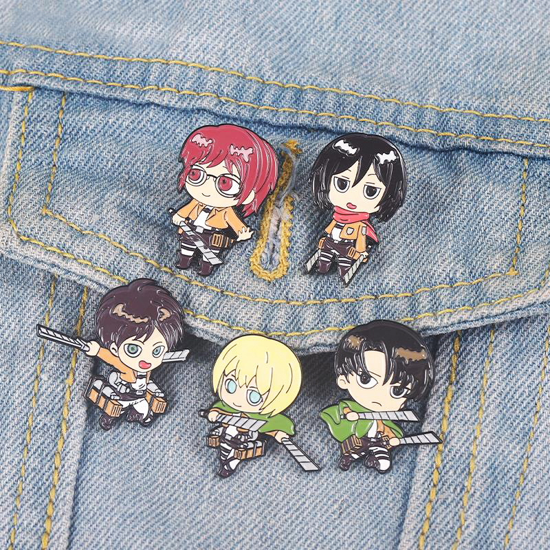 Mikasa Armin Levi Pines Lapel  - Levi Jewelry & Watches Inc 리뷰 및 가격