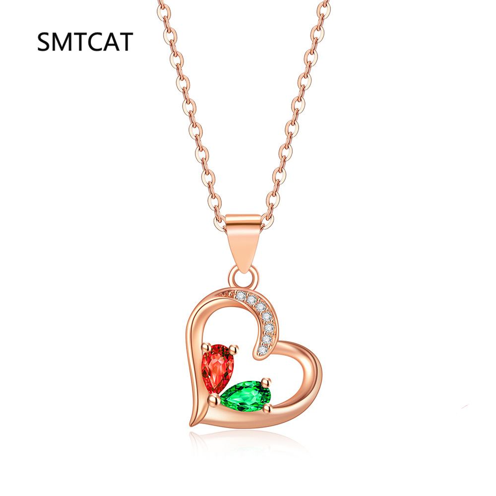 Pear Cut Natural Red Garnet Em - Crystal Choker Necklace 리뷰 및 가격