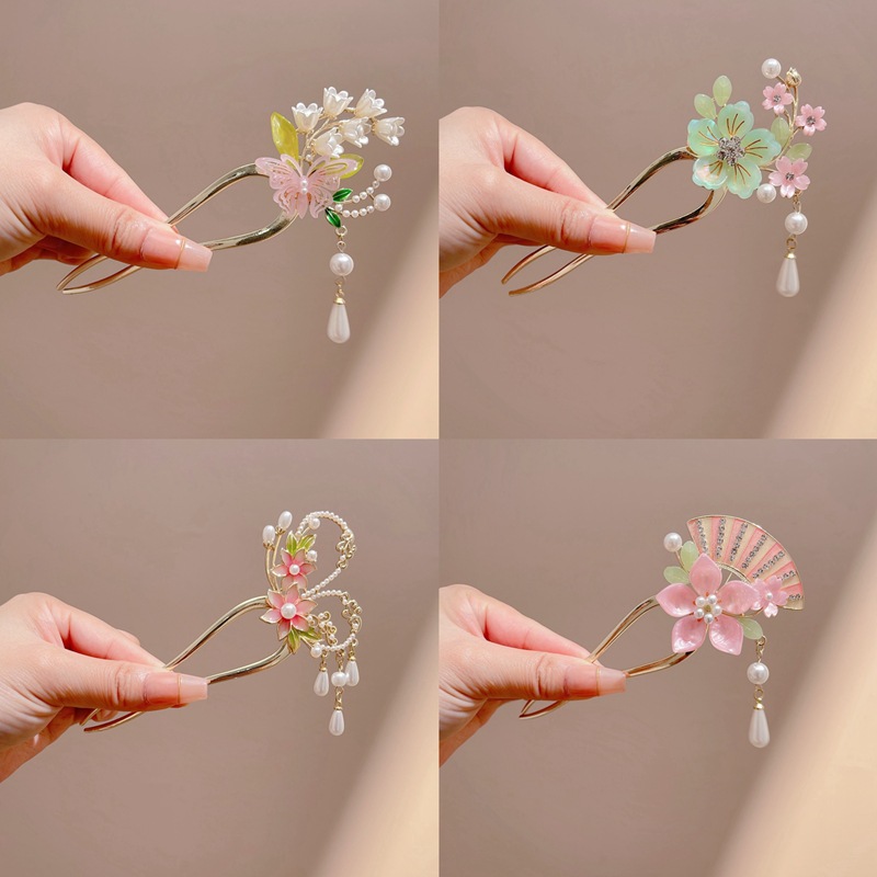 Elegant Butterfly Flower Pearl - Shop Jewelry & Watches Near Me 리뷰 및 가격