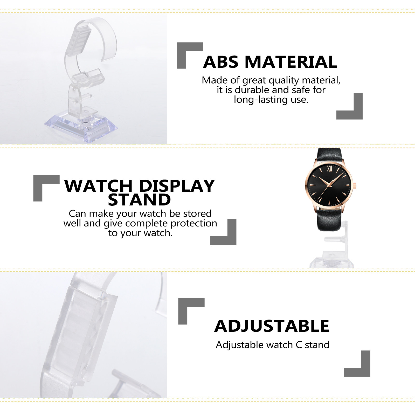 10Pcs Watch Display Stand Plas - Jewelry And Watches Inc 리뷰 및 가격