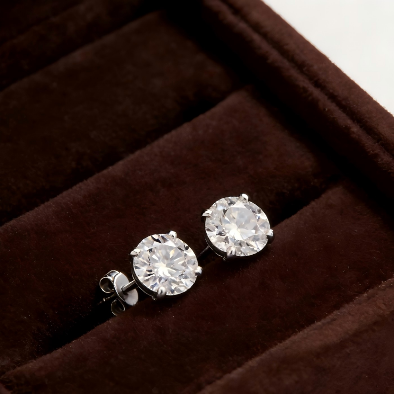 Lab Grown Diamond 14K gold 18K - Diamond Stud Earrings 리뷰 및 가격