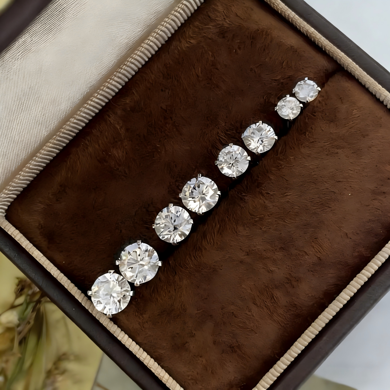 Lab Grown Diamond 14K gold 18K - Diamond Stud Earrings 리뷰 및 가격