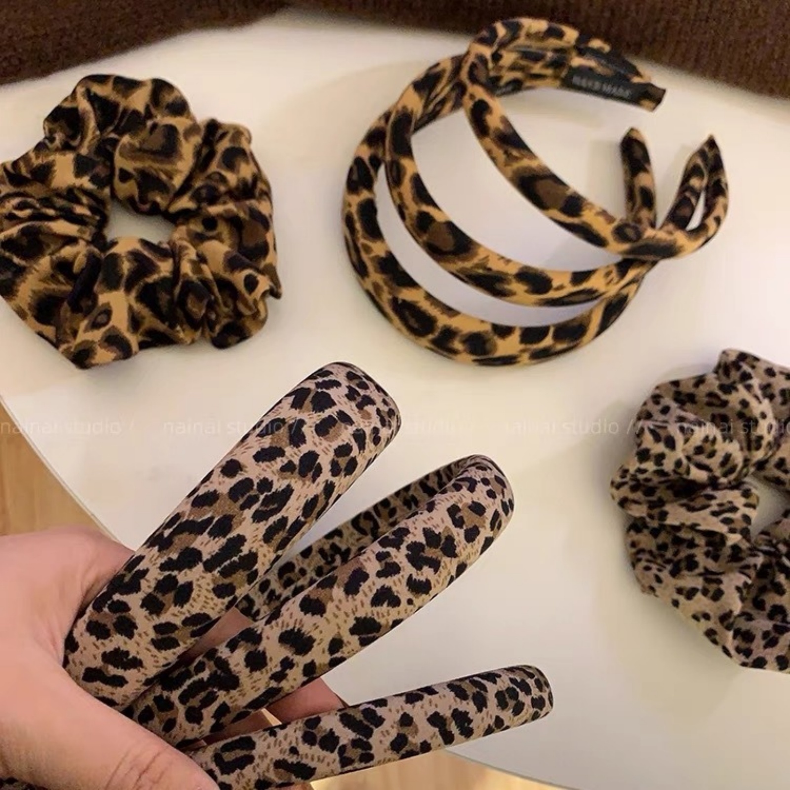 1PC Leopard Print Large Intest - Shop Jewelry & Watches Near Me 리뷰 및 가격