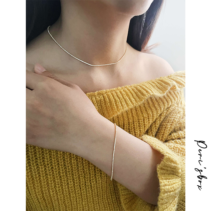 Peri'sBox 1mm Cubic Zirconia C - Tennis Bracelet Cubic 리뷰 및 가격