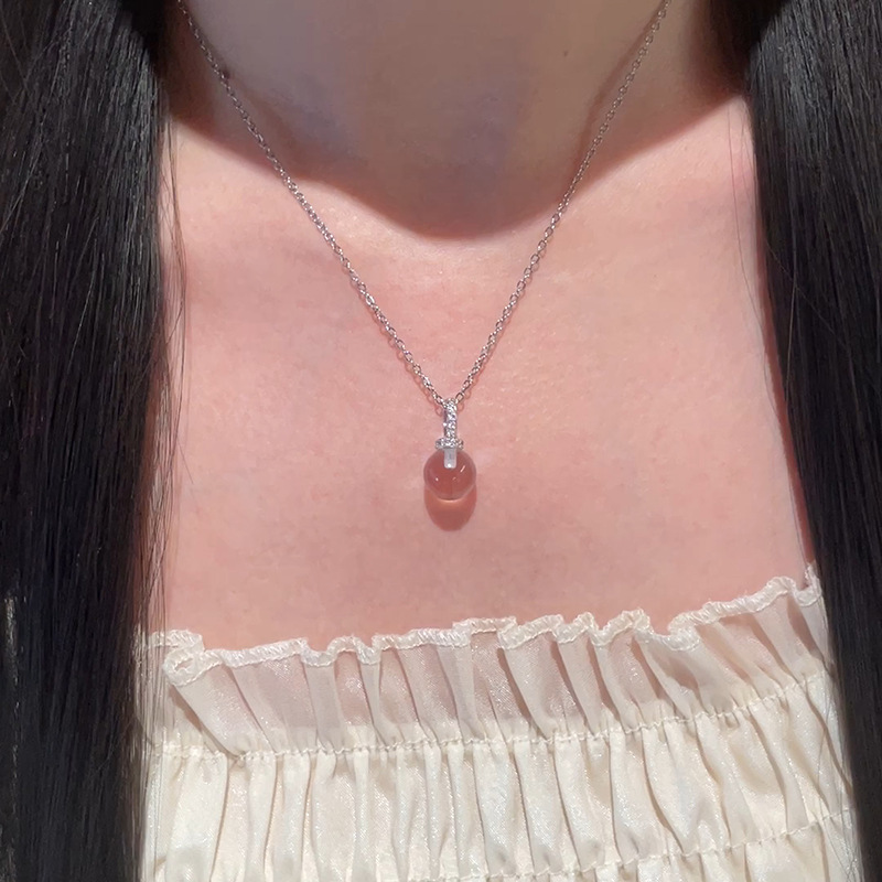 925 Sterling Silver Simple Tra - Crystal Choker Necklace 리뷰 및 가격