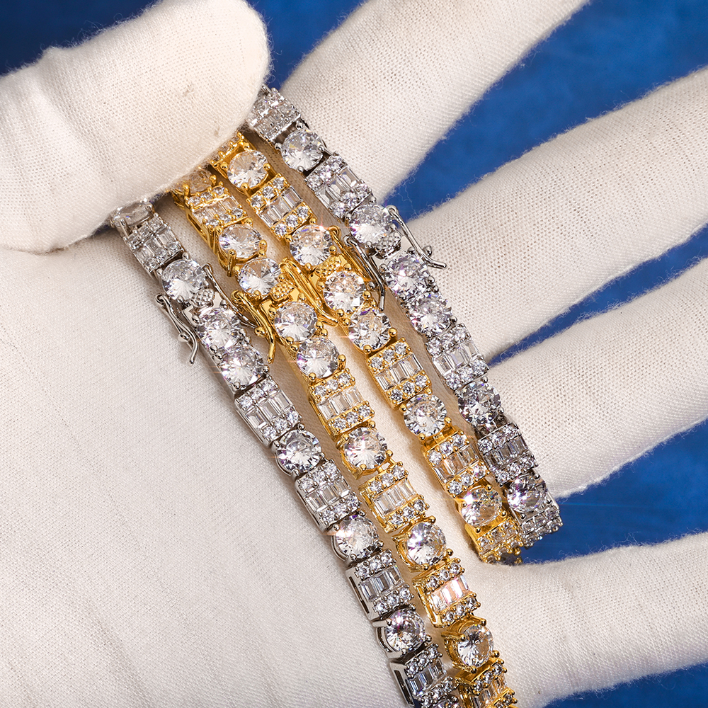 HHIOK Hip Hop Jewelry Tennis B - Tennis Bracelet Cubic 리뷰 및 가격