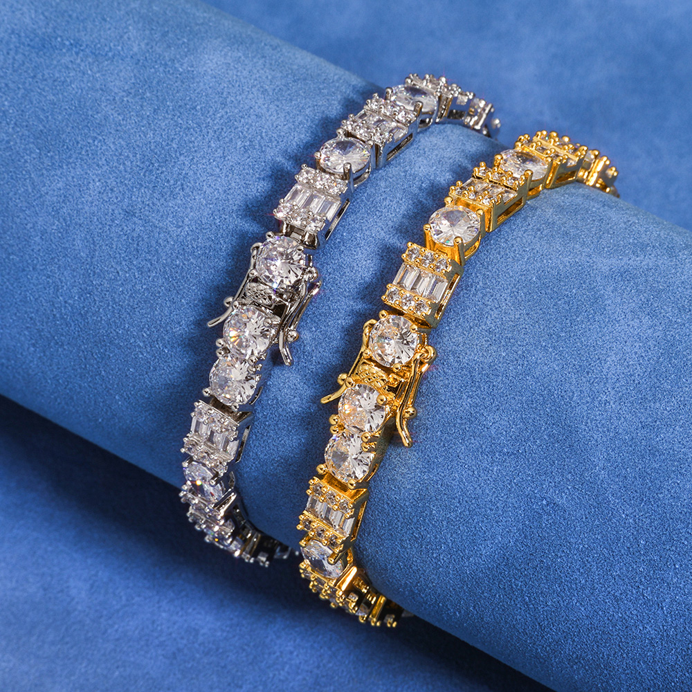 HHIOK Hip Hop Jewelry Tennis B - Tennis Bracelet Cubic 리뷰 및 가격