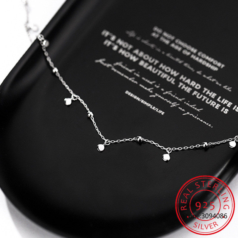 925 Sterling Silver Delicate J - Crystal Choker Necklace 리뷰 및 가격