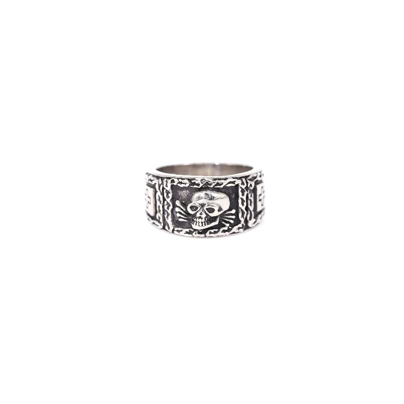 Vintage Stainless Steel Signet - Gothic Skull Ring 리뷰 및 가격