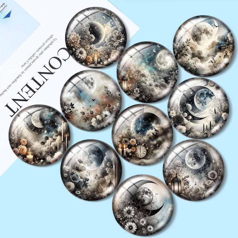 Ethereal Moon Clip  12mm/18mm/ - Moon Star Earrings 리뷰 및 가격