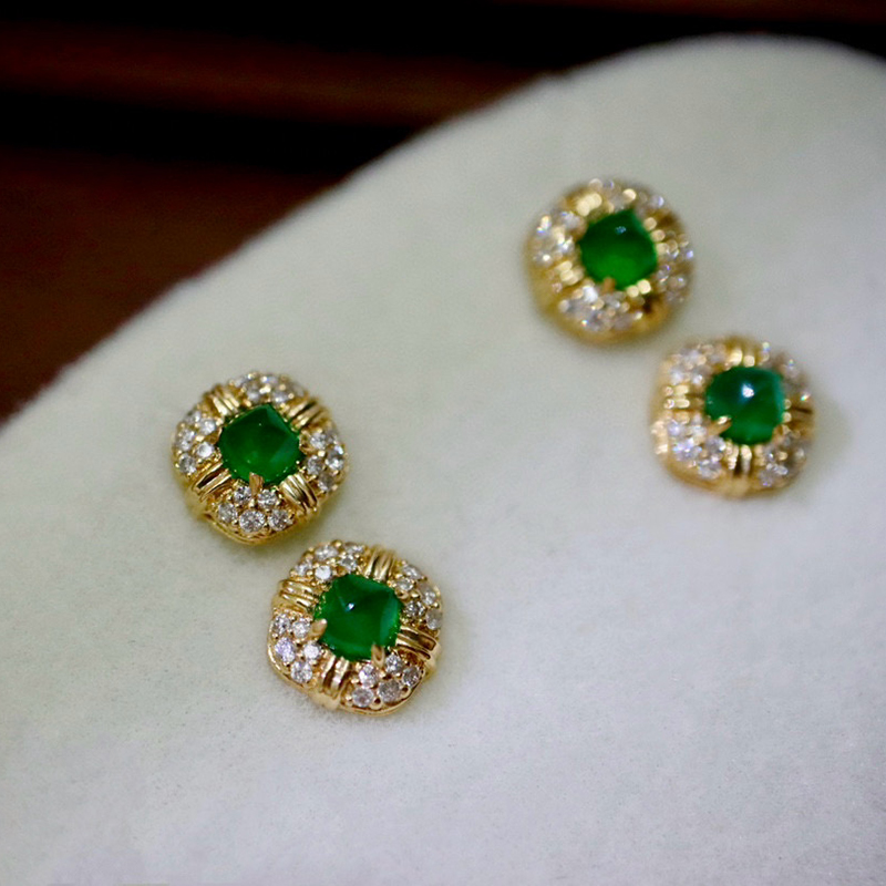 Aazuo Fine Jewelry 18K Yellow  - Diamond Stud Earrings 리뷰 및 가격