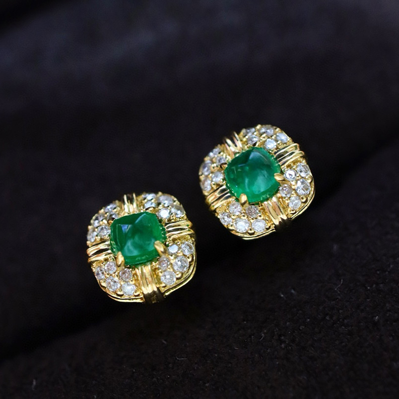 Aazuo Fine Jewelry 18K Yellow  - Diamond Stud Earrings 리뷰 및 가격