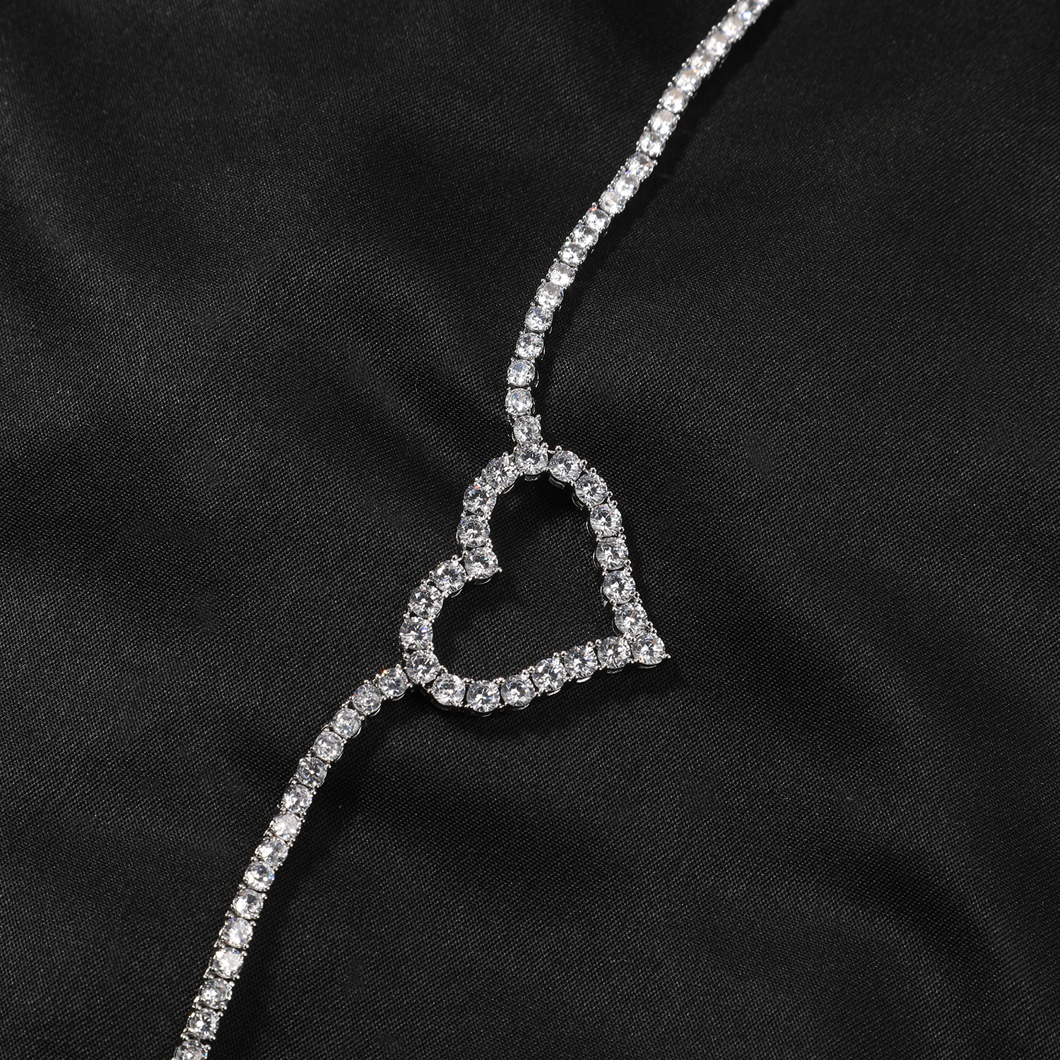 Uwin 3mm Tennis Chain With Lov - Tennis Bracelet Cubic 리뷰 및 가격