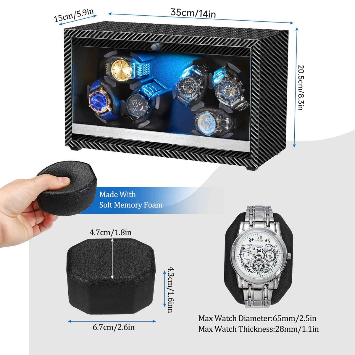 Watch Winder for Automatic Wat - Jewelry Store For Watches 리뷰 및 가격