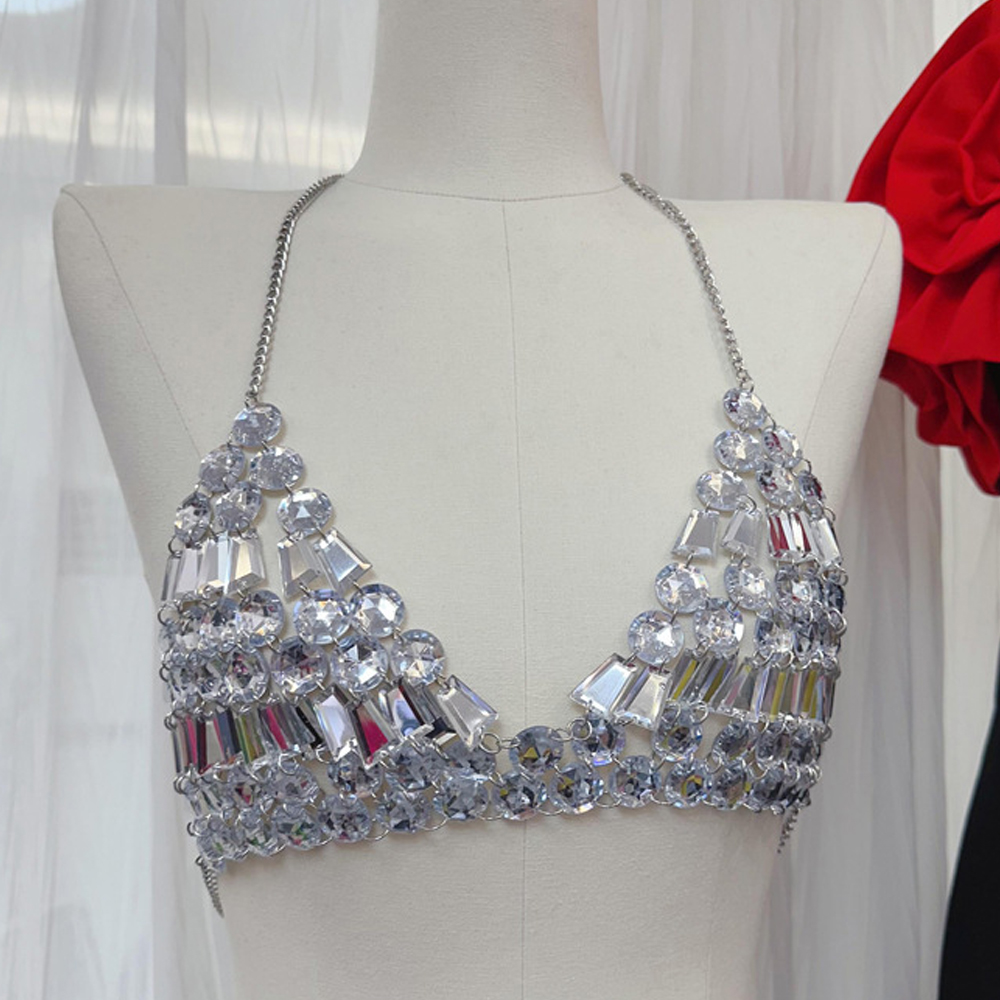 Luxury Full Rhinestone Mesh Ch - Crystal Choker Necklace 리뷰 및 가격