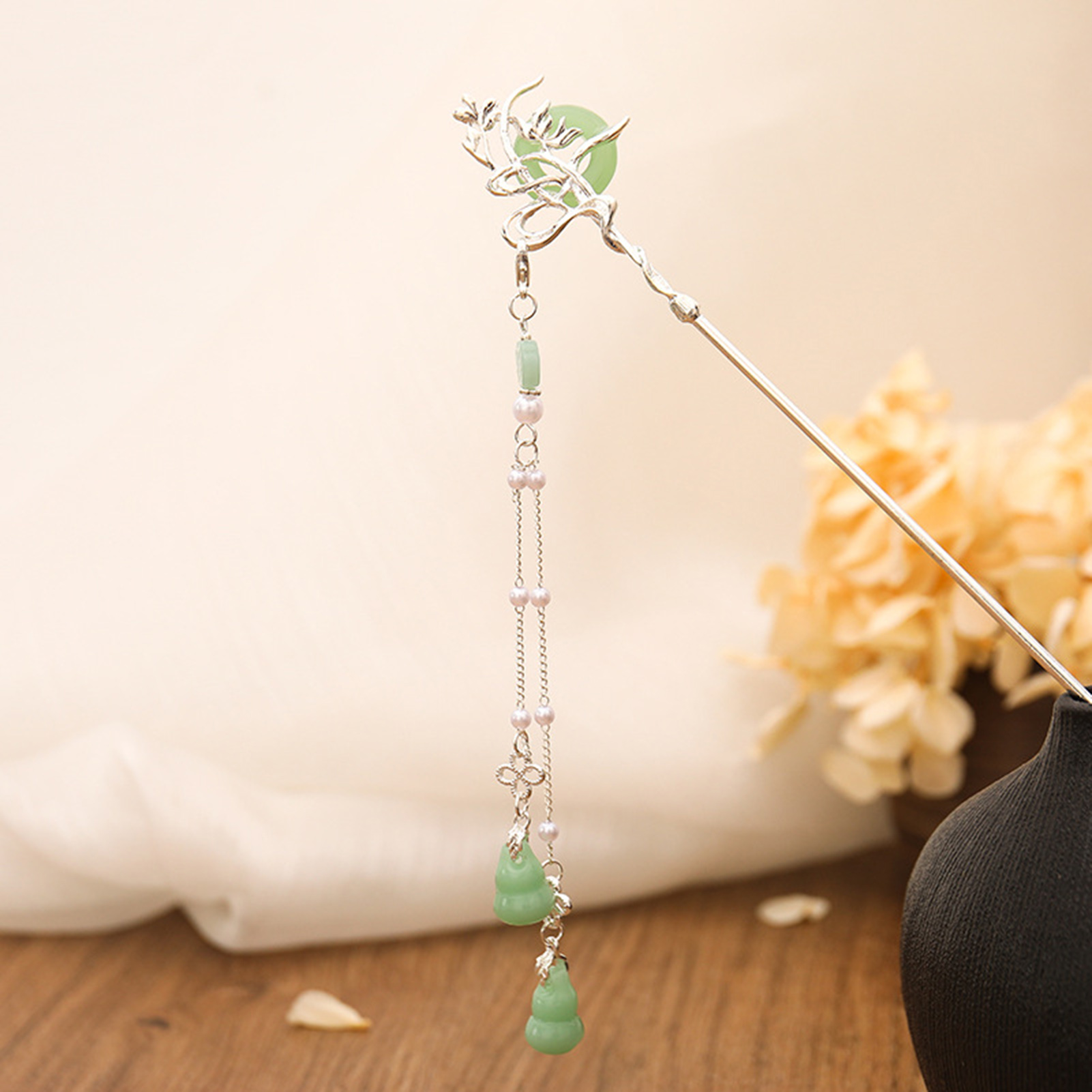 Chinese Style Glass Hairpin Fo - Shop Jewelry & Watches Near Me 리뷰 및 가격