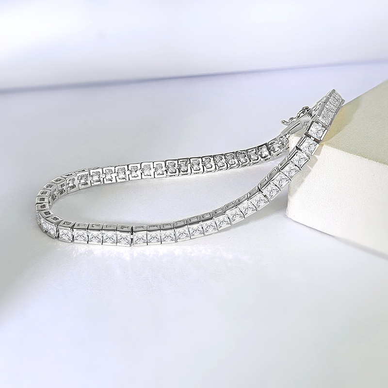 Brand Fashion Tennis bracelet  - Tennis Bracelet Cubic 리뷰 및 가격