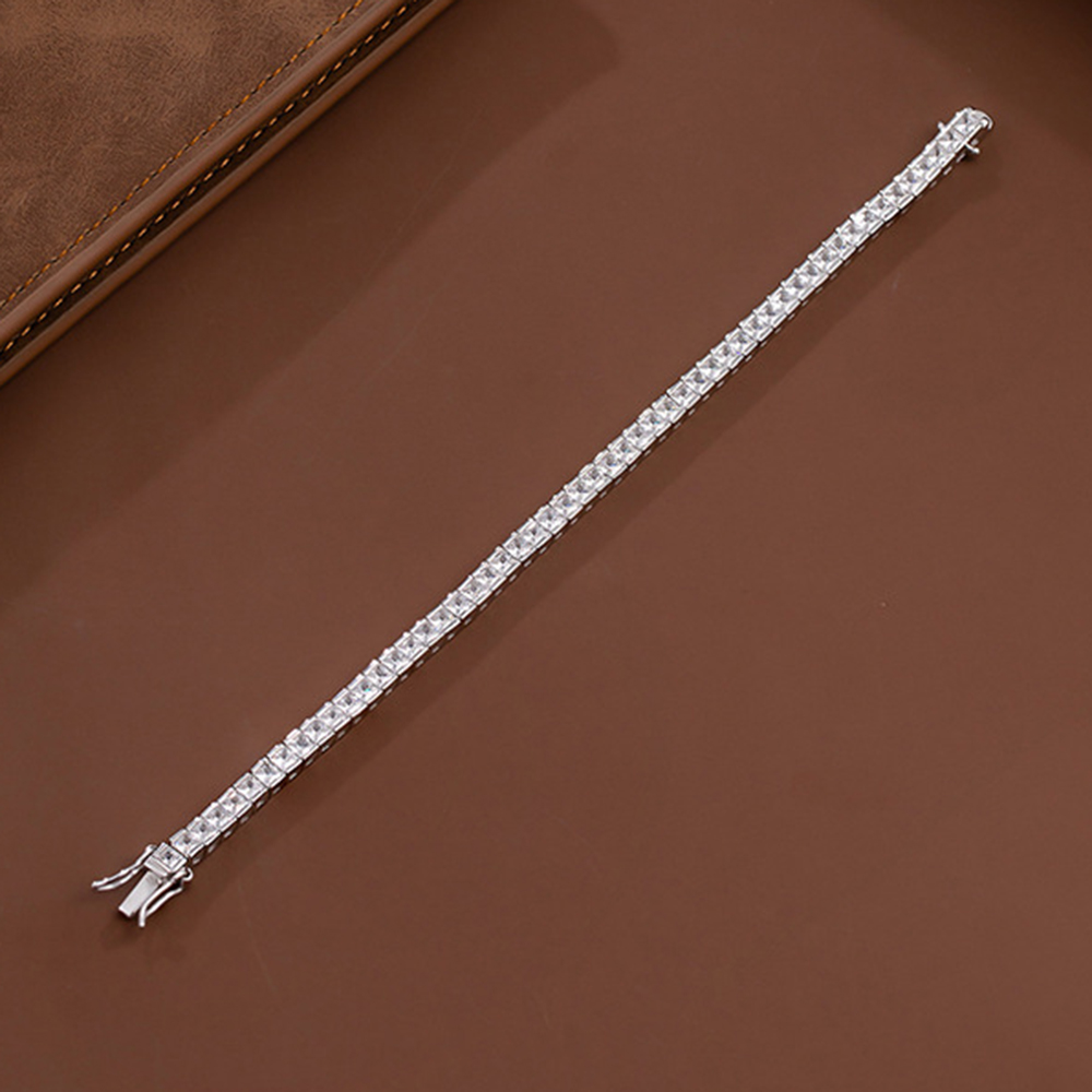 YLMyself 925 Silver Tennis Bra - Tennis Bracelet Cubic 리뷰 및 가격