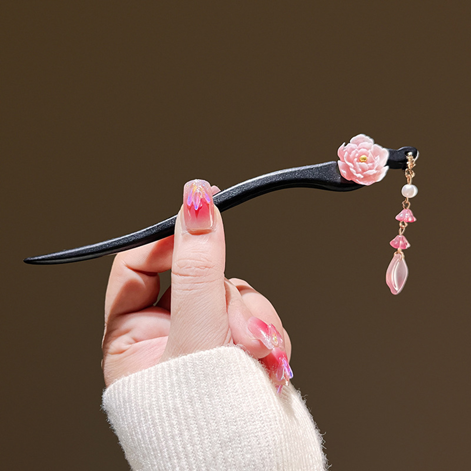 Trendy Flower Hairpin For Wome - Shop Jewelry & Watches Near Me 리뷰 및 가격