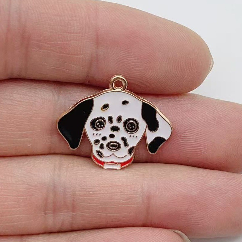 12pcs cartoon pet spotted dog  - Jewelry & Watches Store 리뷰 및 가격