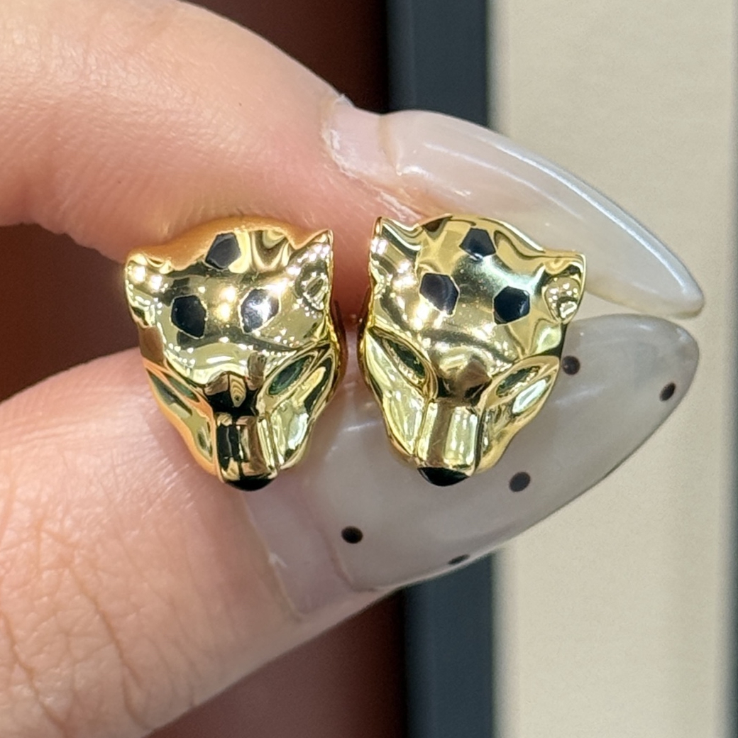 KQDANCE 925 Silver Black Ename - Diamond Stud Earrings 리뷰 및 가격