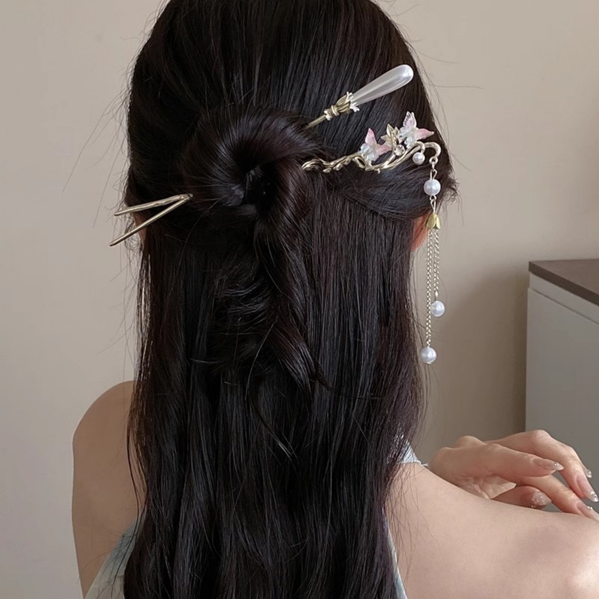 2025 New Flower Hairpin For Wo - Shop Jewelry & Watches Near Me 리뷰 및 가격