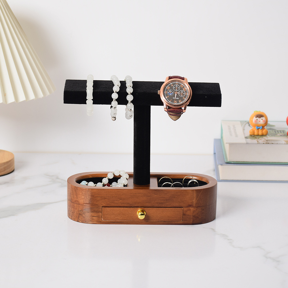 Jewelry Rack Solid Wood Jewelr - Jewelry Store For Watches 리뷰 및 가격