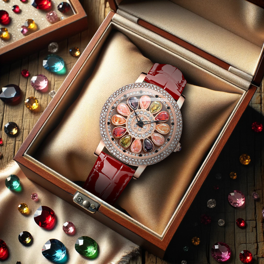 New Spinning Fresh and Beautif - Jewels In Quartz Watches 리뷰 및 가격