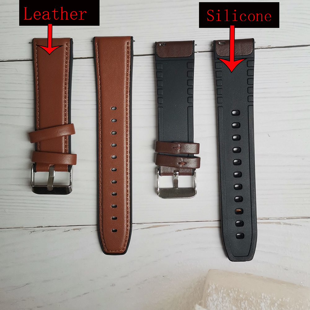 Leather Watchband 22mm For Xia - A1 Watches & Jewelry New York Photos 리뷰 및 가격