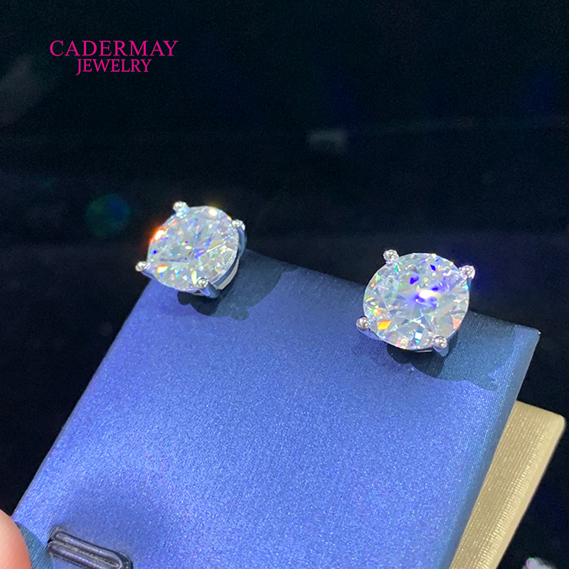 High Quality 4 Prongs Screw Ba - Diamond Stud Earrings 리뷰 및 가격