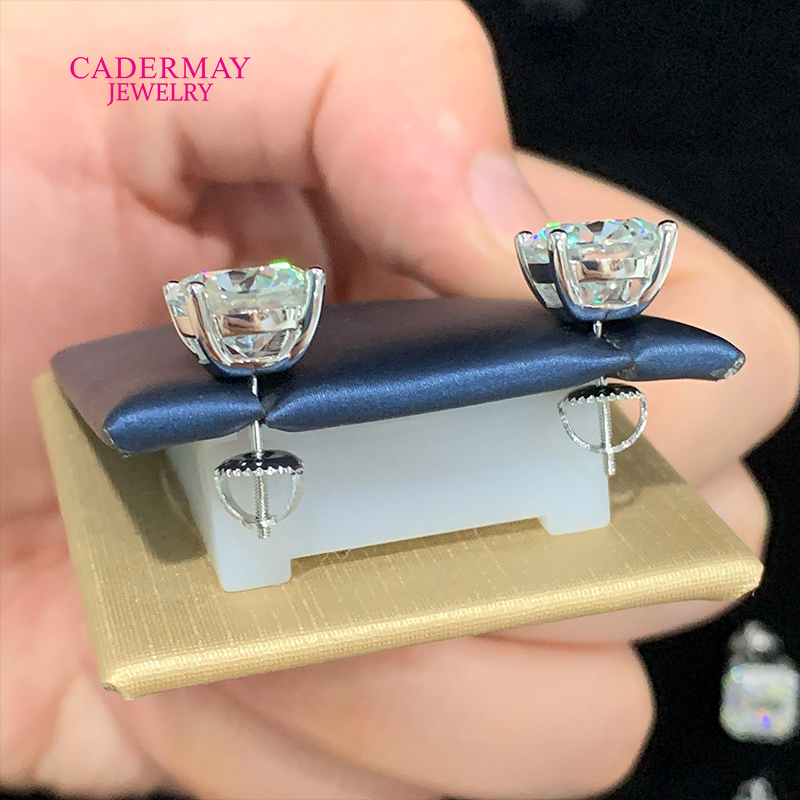 High Quality 4 Prongs Screw Ba - Diamond Stud Earrings 리뷰 및 가격