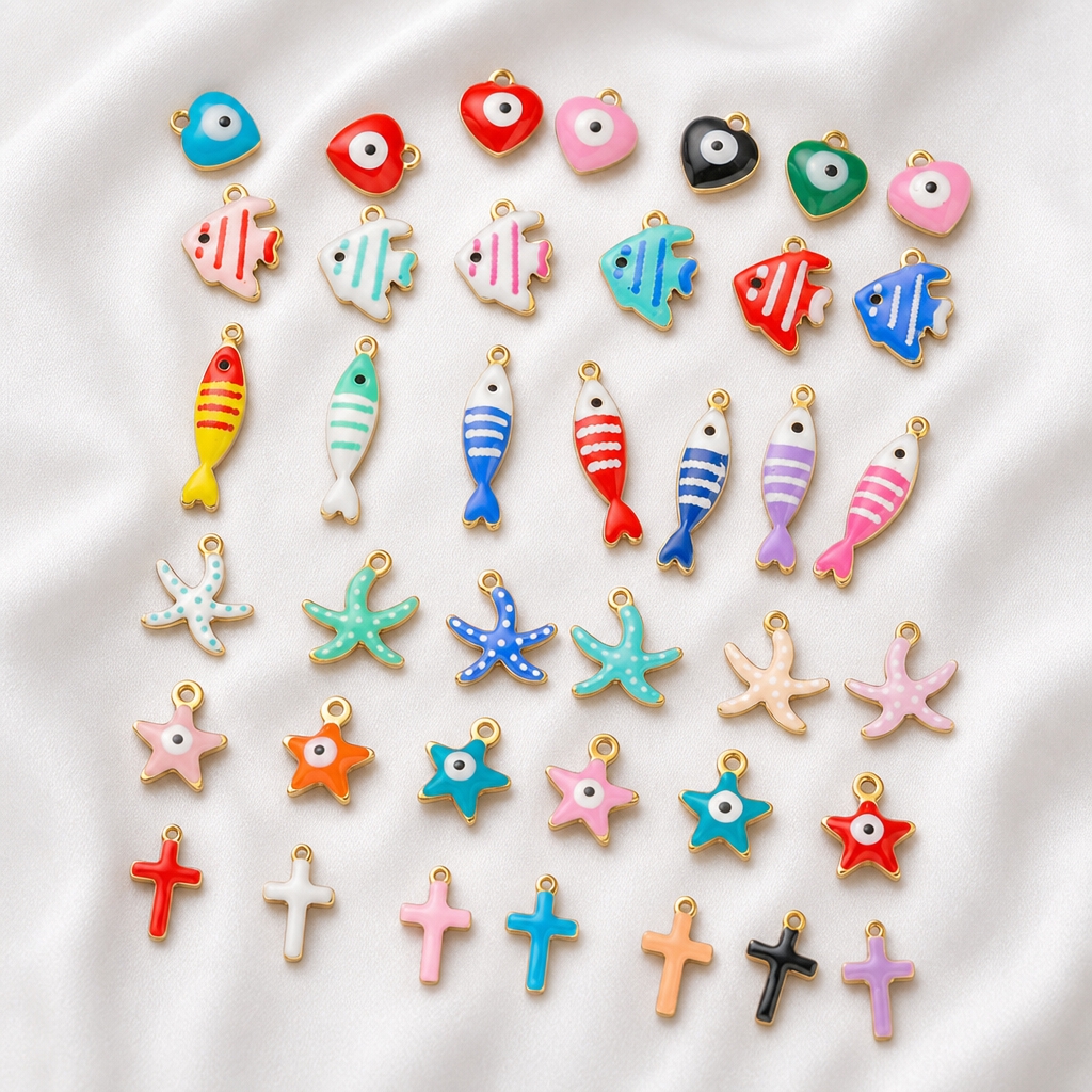 20pcs Stainless Steel Enamel C - Moon Star Earrings 리뷰 및 가격